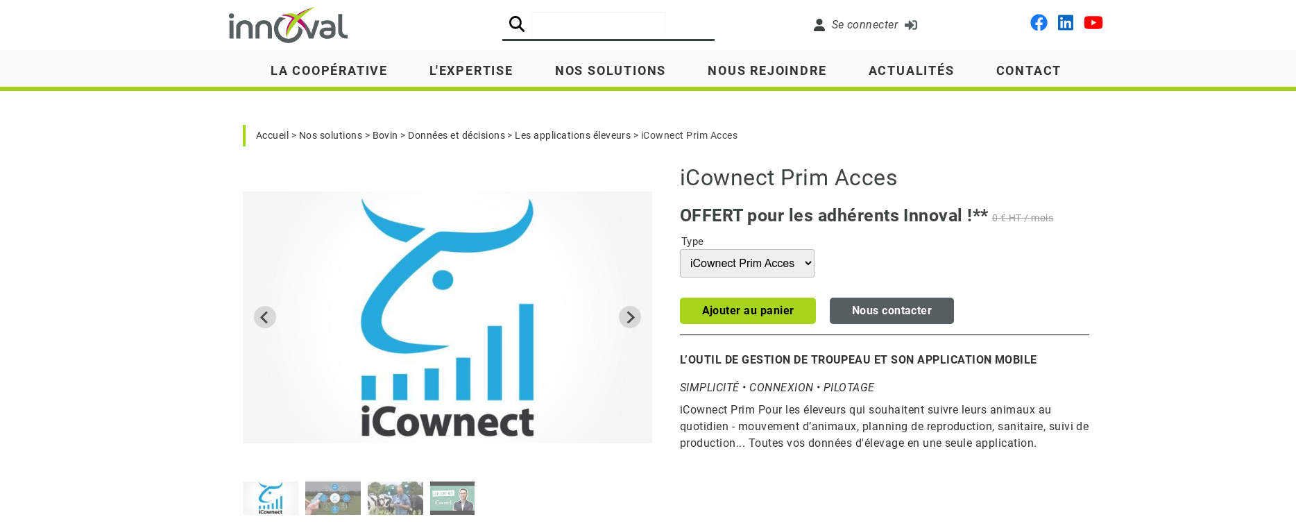 Nouveau : souscrivez à iCownect en quelques minutes