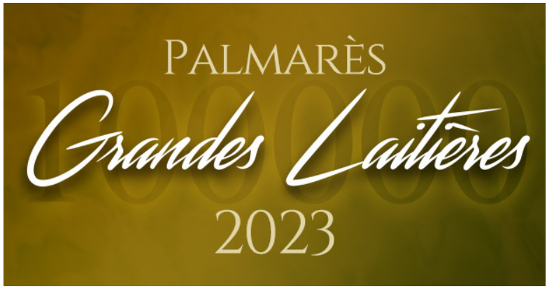 Palmarès des Grandes Laitières 2023 