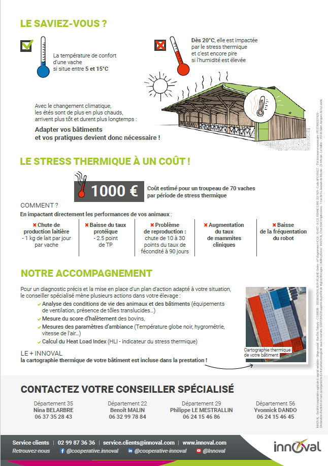 Conseil et diagnostic en stress thermique 2