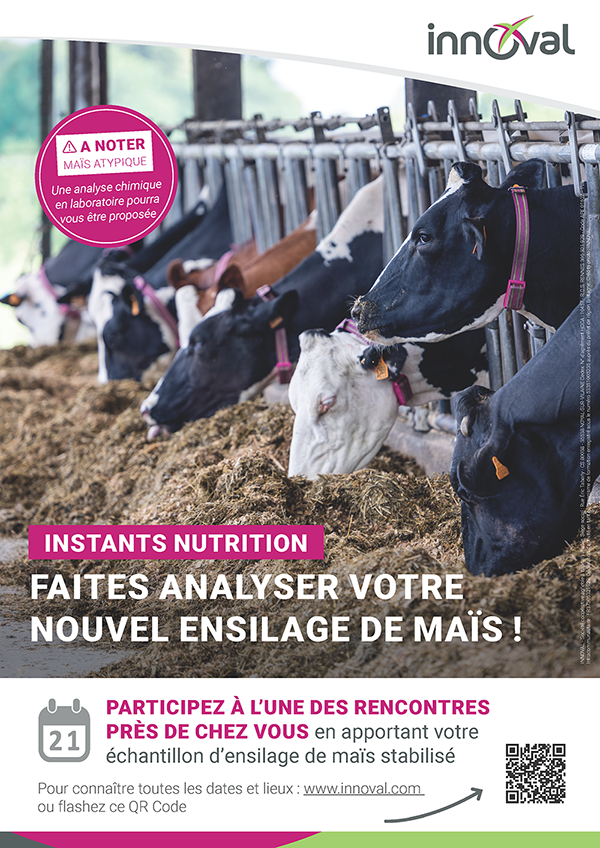 Rencontres Nutrition 2026 : Faites analyser votre nouvel ensilage de maïs