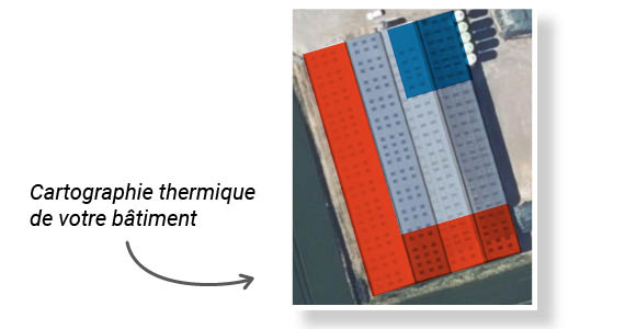 Cartographie thermique de votre bâtiment