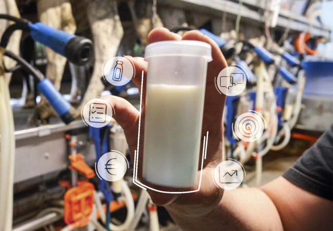 Collecte par l'éleveur