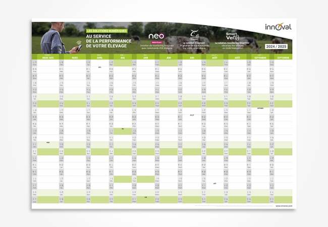 Calendrier reproduction