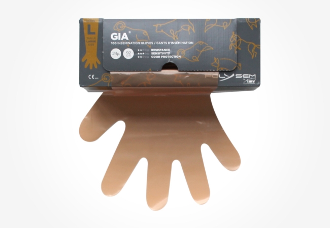 Gants orange